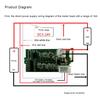Digital Voltmeter DC 500V 10A Digital Voltmeter Voltage Red Blue Voltmeter Ammeter Volt Meter Gauge Electromobile Motorcycle Car