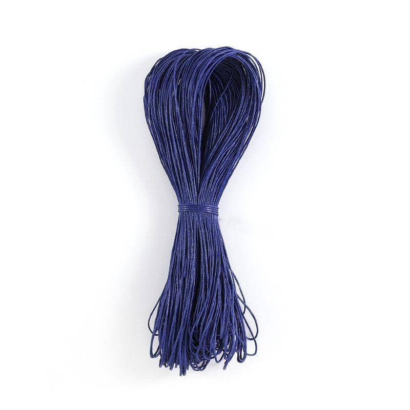 Handmade Diy Wire Jewelry Accessories 1mm Taiwan Wax Cord 3-strand Waxed Thread - Can Be Soldered