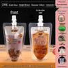 Disposable Transparent Spout Bag for Soy Milk, Chinese Medicine, Soup, or Beverages - Self-Standing and Convenient for Takeaway
