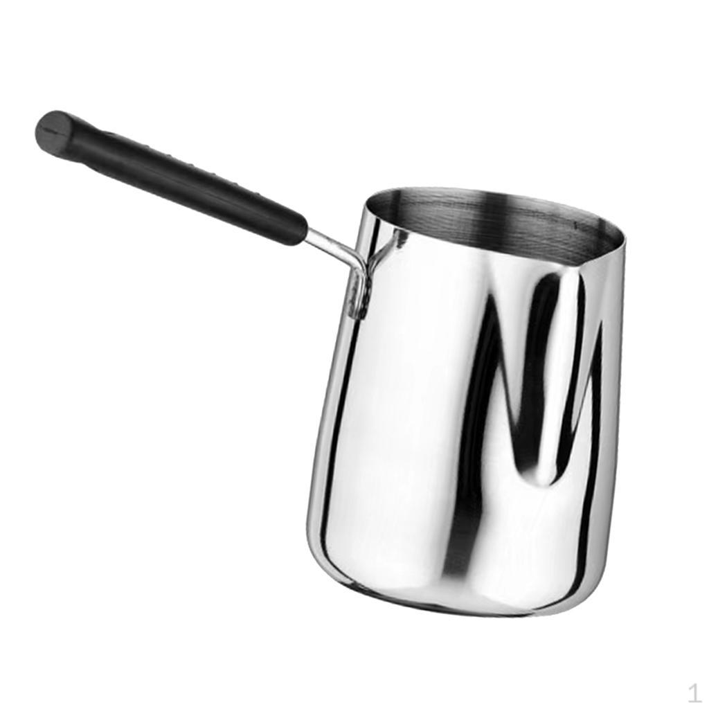 Frothing Stainless Steel Latte Coffee Jug