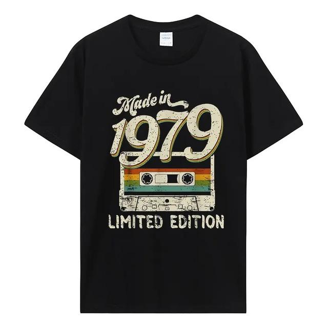 Retro Cassette T-Shirt Limited Edition Made in 1979 XXXL
