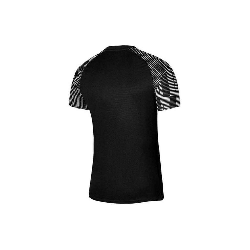 Nike Logo Striped Slim Fit Short Sleeve T-Shirt Men tops Black DH8031-010