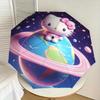 1pc Hello Kitty Galaxy Adventure Umbrella with Plastic Handle,Suitable for All Seasons Home Travel Outdoor UmbrellaSanlio577