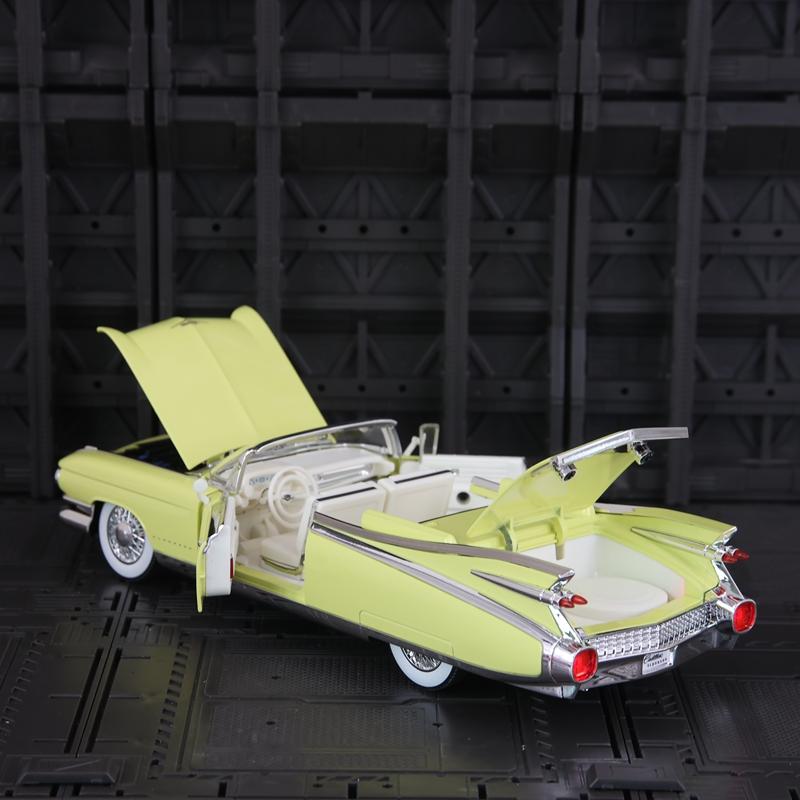 1:24 simulation Cadillac El Dorado 1959 alloy car model convertible supercar has simulated sound and lighting functions