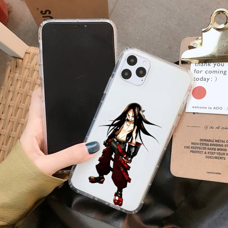 Shaman King Phone Case for iPhone 11 12 13 mini pro XS MAX 8 7 6 6S Plus X 5S SE 2020 XR clear case