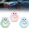 Alarm Owl Cartoon Clock With Talking Night Light Silent Function Decoration
