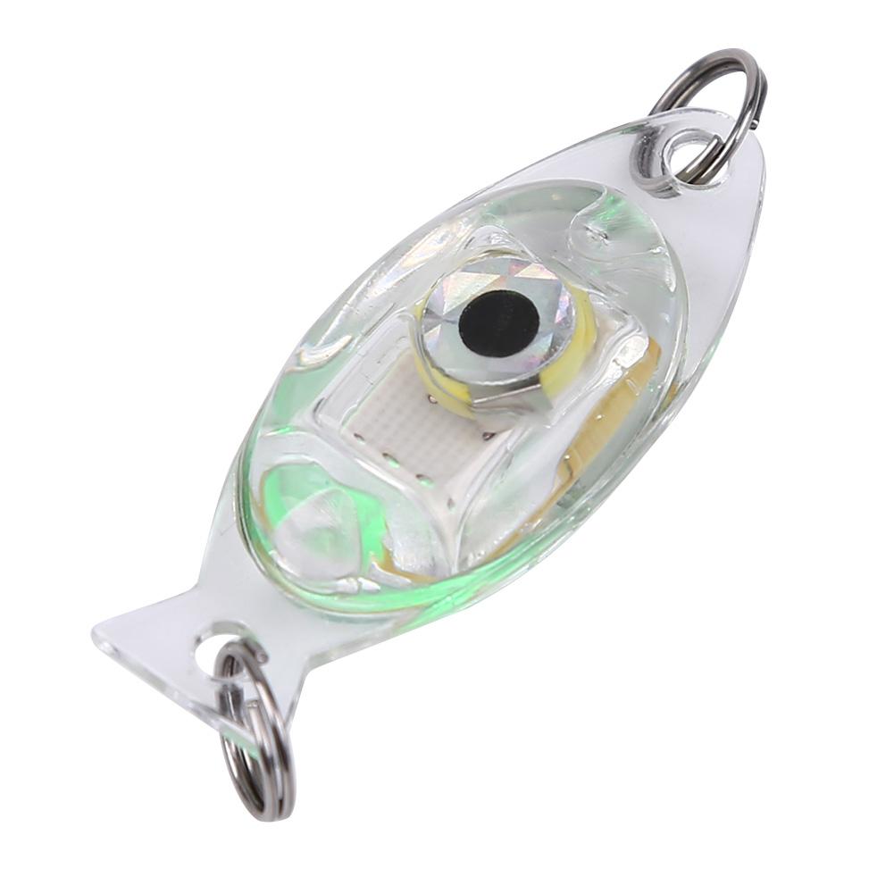 

Портативный мини-фонарик для рыбалки, водонепроницаемый, светящийся, привлекающий, рыболовная приманка, легкий, акриловые снасти, инструменты, принадлежности зелёный