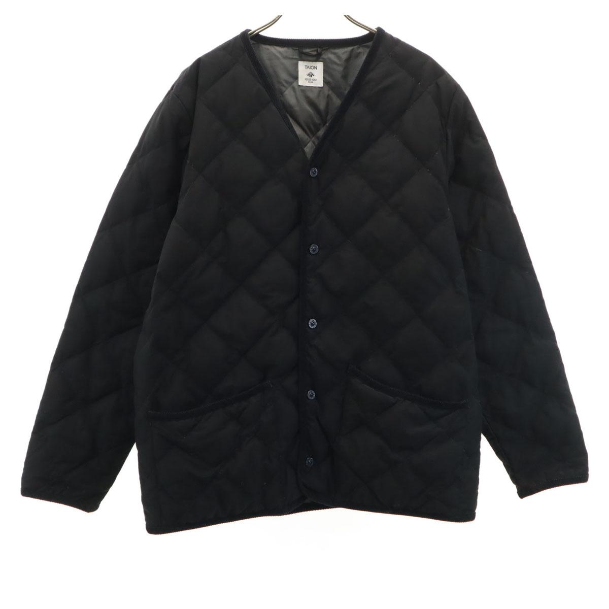 

TAION стеганая пуховая куртка 4 черная Мужская Б/У