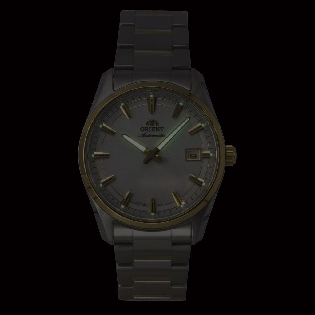 Orient Contemporary Stretto Date Stainless Steel White Dial Automatic RA-AC0R01S Men's Watch