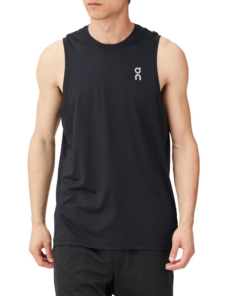 On Core Tank Black T-Shirt, Men's,