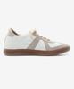 Heeltop Ht3501 Cheat Key 5.5Cm Lift German Army Sneakers Rohan White