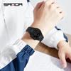 Sanda Multifunctional Dual-Time Sports Watch for Teens - Stopwatch, Waterproof, Luminous, Electronic