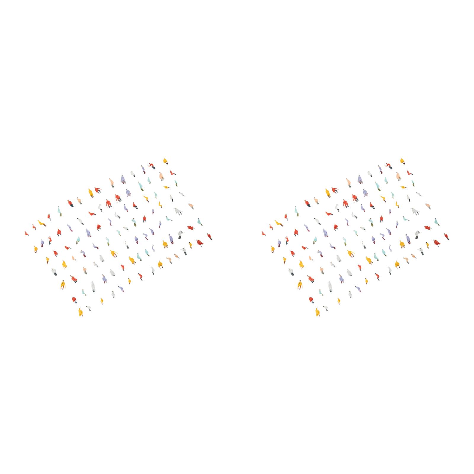 Сидящие фигуры для показа больших толп Модельные фигуры людей 200pcs
