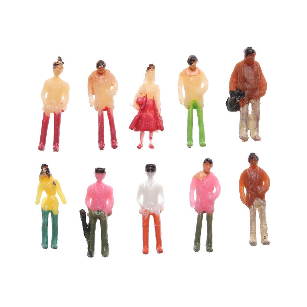 1:100/1:150/1:75/1:50 Scale DIY Character Train Scenery People Figures Model Building Passengers