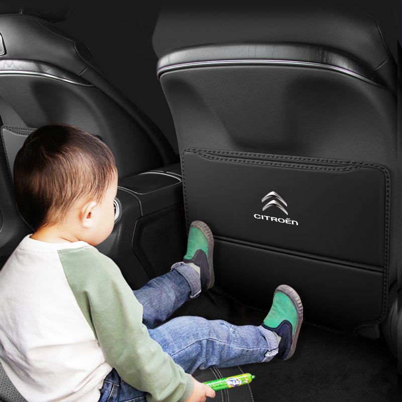 Ochranné podložky na zadní stranu autosedačky proti kopání Odolné Voděodolné Ochrana proti znečištění Pro Citroen C1 C2 C3 C4 C5 X7 Berlingo C8 C4L DS3 DS6