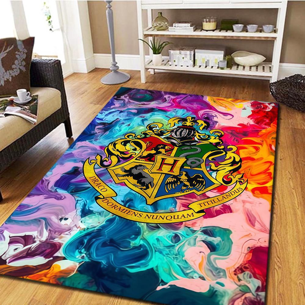

Digital Print Harry Potter Logo Carpet, Living Room Floor Mat, Bedroom Decorative Rug, Movie Play Mat -HYQ20 60x90cm