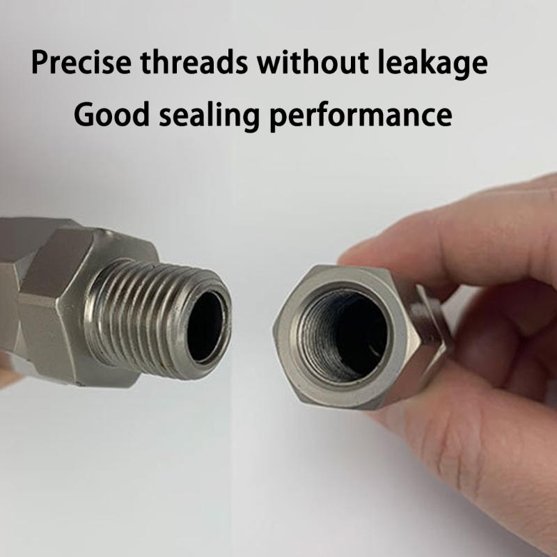 Pneumatic Universal Quick Connector With 360 Degree Rotation For Flexible Air Tool Operation In Confined Areas