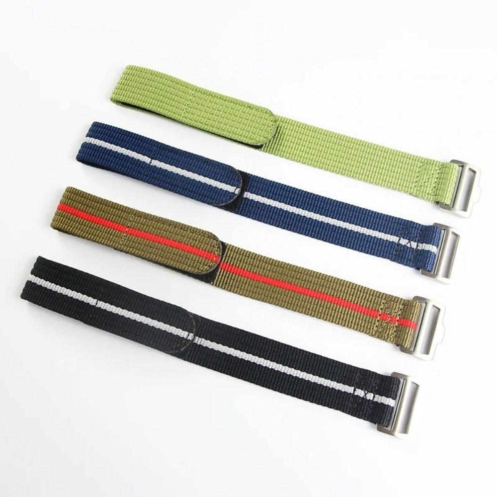 22mm Washable Bracelet Nylon Premium Watchband Comfortable Loop Strap for Tudor Bay Sport