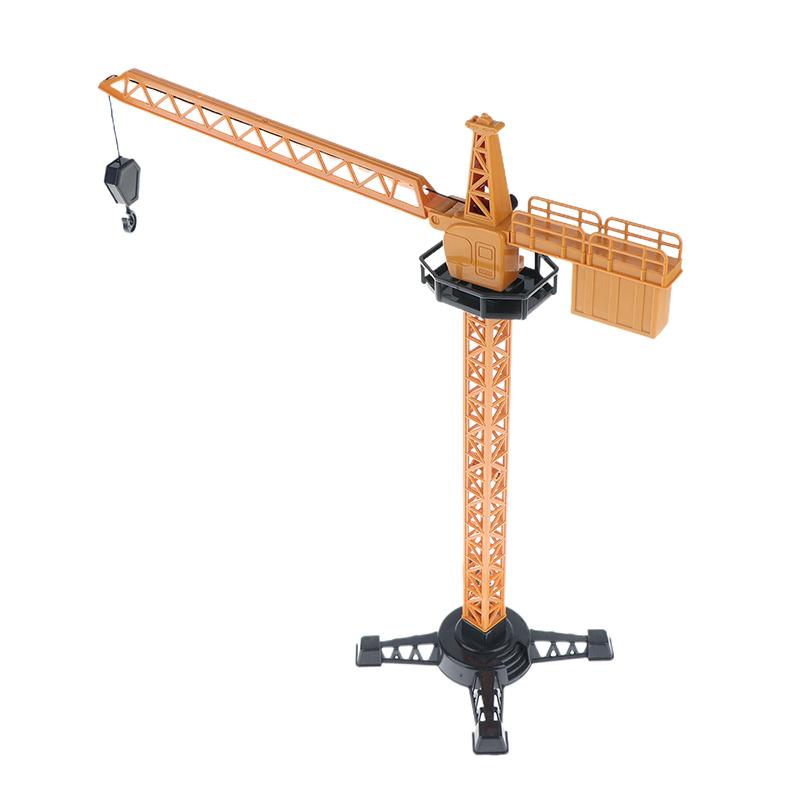 Pentru Băieți Cadou Plastic Inginerie Turnat sub Presiune Macara Turn Model Clasic Vehicul de Construcție Încărcător Tractor Excavator Jucării