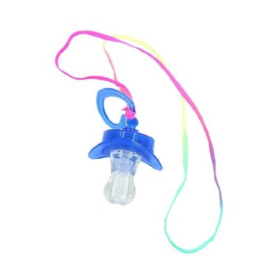 Multicolor Flashing Teether Whistle Toy For Night Event Adult Kids Outdoor Activity Party Gathering Festival Decoration