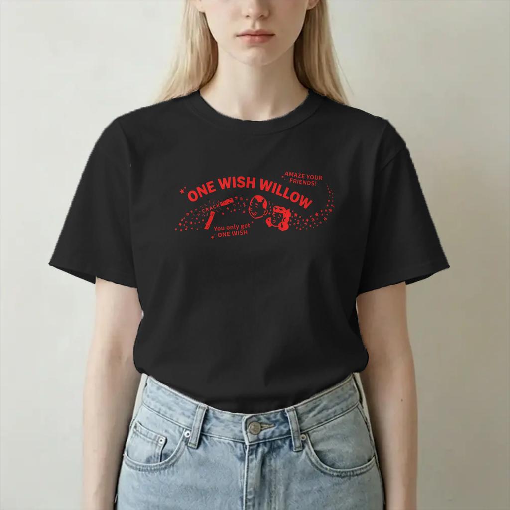 One Wish Willow Obsession T Shirt Unisex Unisexs Pure Cotton Funny TShirts O Neck Tee Shirt Short Sleeve Clothes Birthday Present