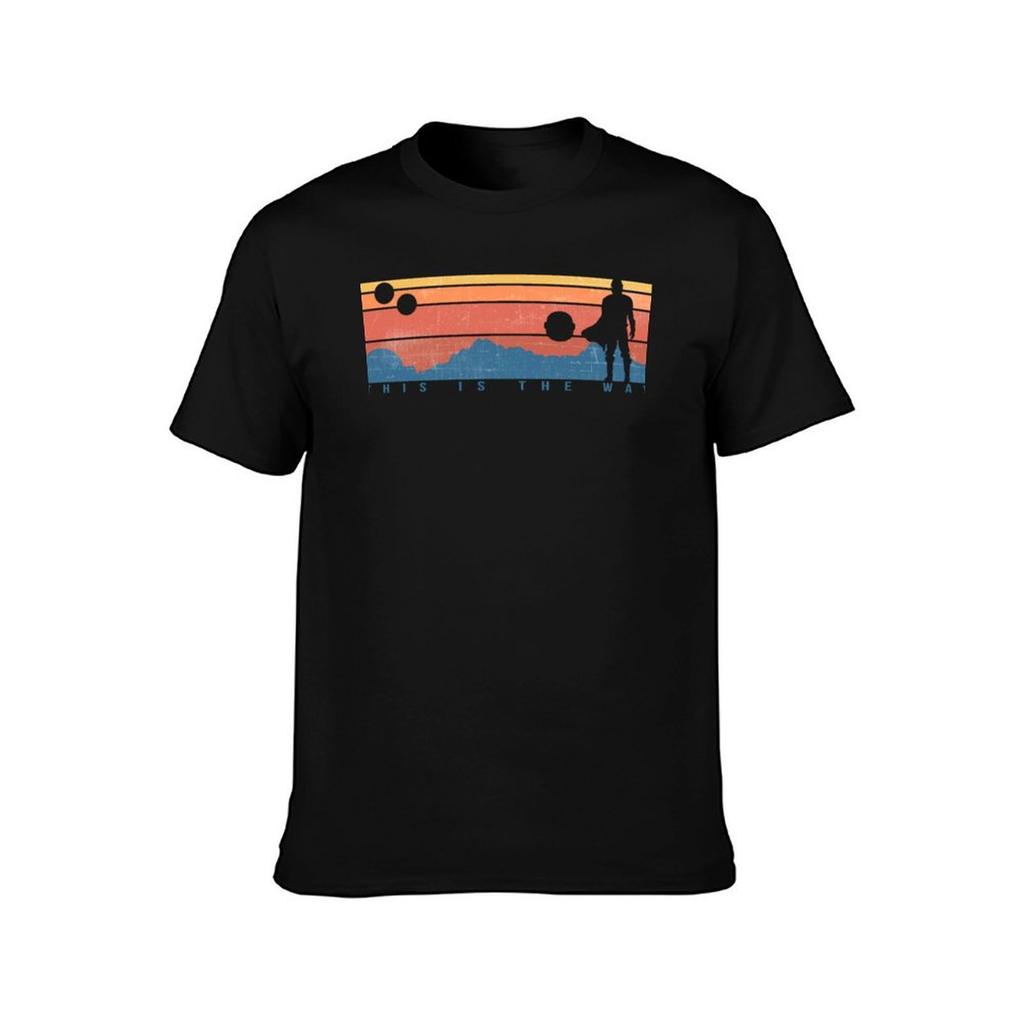 This Is the Way Retro TShirt Relaxed Casual Short Sleeve Tee