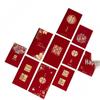 Double Happiness Wedding Red Envelope: Hot Stamped Lai See Gift Pocket for Bride's Door Game