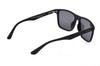 POLICE Polarized Sunglasses SPLE02 U28B 57 Men's UV Protection Mirrored Lightweight Square