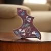 Rotes Schildpatt Akustikgitarren-Schlagbrett 2 mm Dick Hummingbird Schlagbrett Für Akustikgitarre