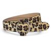 Womens Versatile Wide Noloop Belt In Fashionable Animal Textures For Contemporary Styles Casual