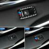 Car Door Window Switch Frame Cover Trim Carbon Fiber Molding Sticker Kit For BMW F20 F30 F34 F36 F48 1 3 4 Series