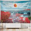 Cave Scenery Moon Pattern Tapestry Home Wall Decoration Tapestry Bedroom Living Room Tapestry