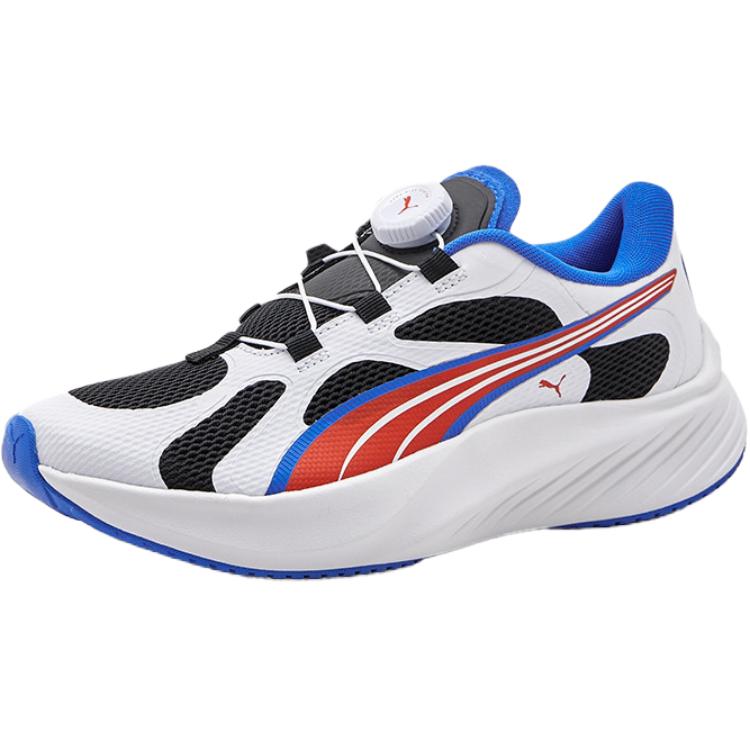 Puma Pounce Lite Disc Jr Comfortable Training Sprint Racing Durable Lightweight Shock Absorption Low Top Running Shoes Kids Sneaker 404329-01