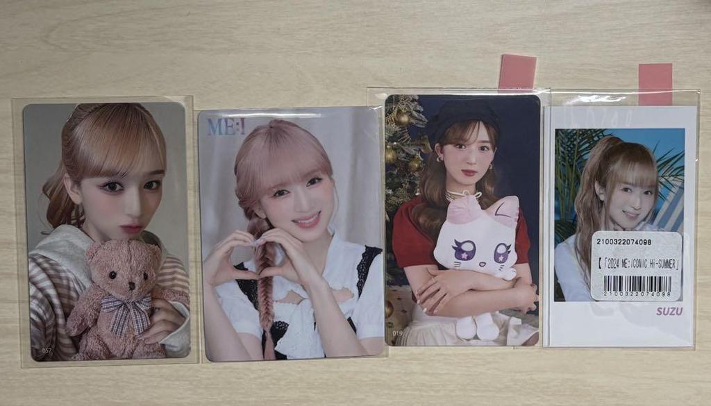 [USED] ME:I Yamamoto Suzu trading card