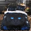 3D Lightweight and Soft Animal Bedding Set, Single Bed, Double Bed, Duvet Cover, Pillowcase, 2/3pcs, Men's Teens, Full Size Cover, Birthday Gift