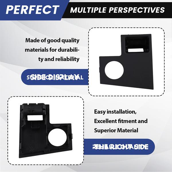 Black ABS Car Glove Box Switch Panel Cover 825276