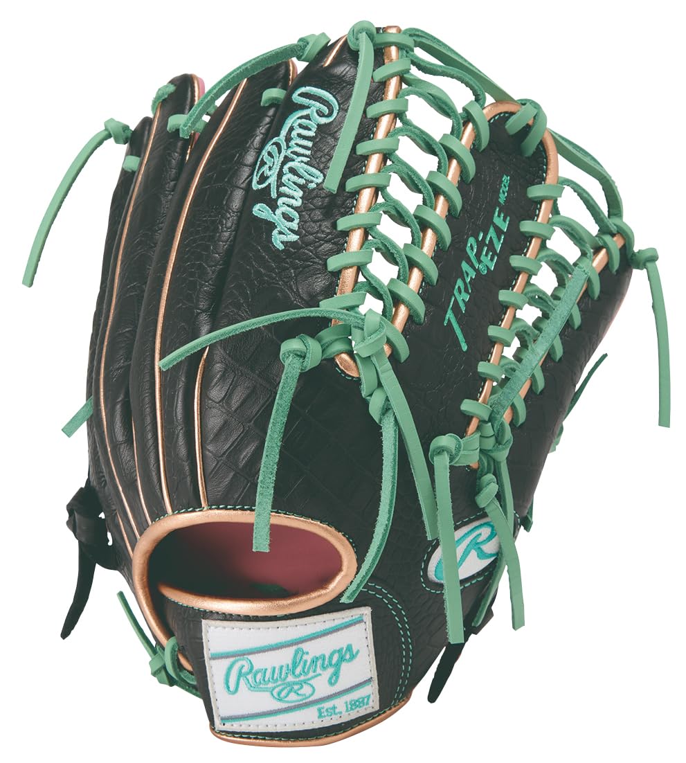 

Rawlings Baseball MLB COLOR inches Glove, Softball, HOH® SYNC, All-Around Use, GR6HMOS5, T-Pink/Crocodile, 11.75 (Left-handed throw)