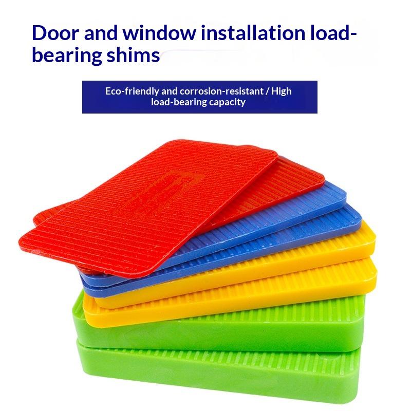 40Pcs 4 Sizes Plastic Gaskets Used For Adjusting Door And Window Frames Leveling Tiles Pp Gaskets Wedges