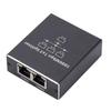 RJ45 Gigabit Network Cable Splitter 1-to-3 Adapter for Broadband Routing