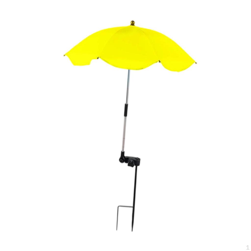 Adjustable Garden Umbrella for Outdoor Plants, Sun Solution