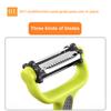 Stainless Steel Paring Knife Multi-function Rotary Peeler 3-in-1 Grater Multi-purpose Planer Kitchen Tools