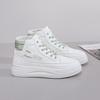 Little white shoes women's 2025 autumn women's shoes high-top sports board shoes Korean version versatile platform student casual shoes K6620