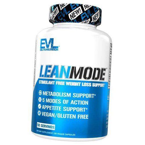 

Fat burner to accelerate metabolism and reduce appetite, Leanmode, Evlution Nutrition 150 vegcaps (02385005) 150vcaps
