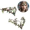 Nature Antler Vine Leaf Headband Forehead Headpiece Frontlet Hairhoop For Festival Celebration And Party Gathering