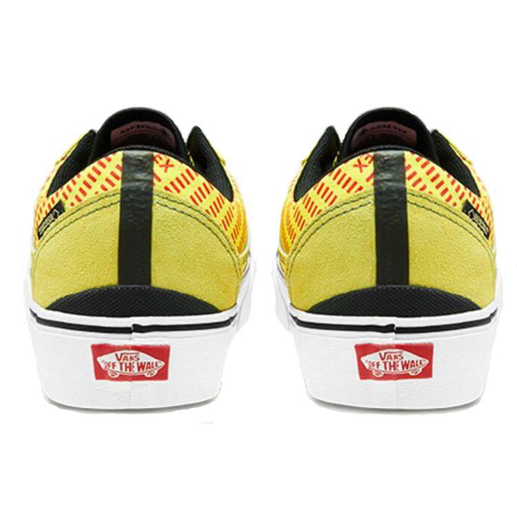 Vans Old Skool Series Suede Comfortable Versatile Trendy Low-Top Skate Shoes Unisex Sneakers Yellow VN0A4V9W03C