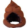 Poop Head Cover Cute Quirky Poop Hat Winter Warm Sand Sculpture Po Funny Cartoon Oddball Poop Cap Funny Hat