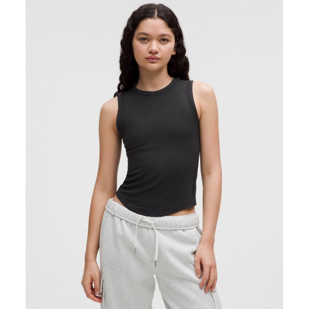 

Lululemon Футболка Hold Tight Crewneck с круглым вырезом, длина талии, черная 8