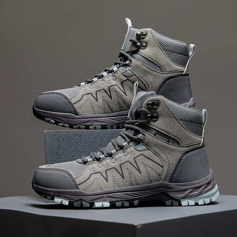 Waterproof Unisex Hiking Shoes Outdoor Trekking Shoes Men Women Ankle Hiking Boots