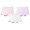 Jiusuiban Girls' 3-Pack Moisture-Wicking Antibacterial Boxer Briefs