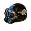 Harley Retro Electric Motorcycle Half Helmet, Unisex, Summer Sun Protection, 3C Certified